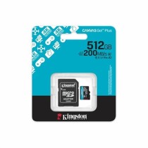 Micro SD Memory Card with Adaptor Kingston SDCG4/512GB 512 GB