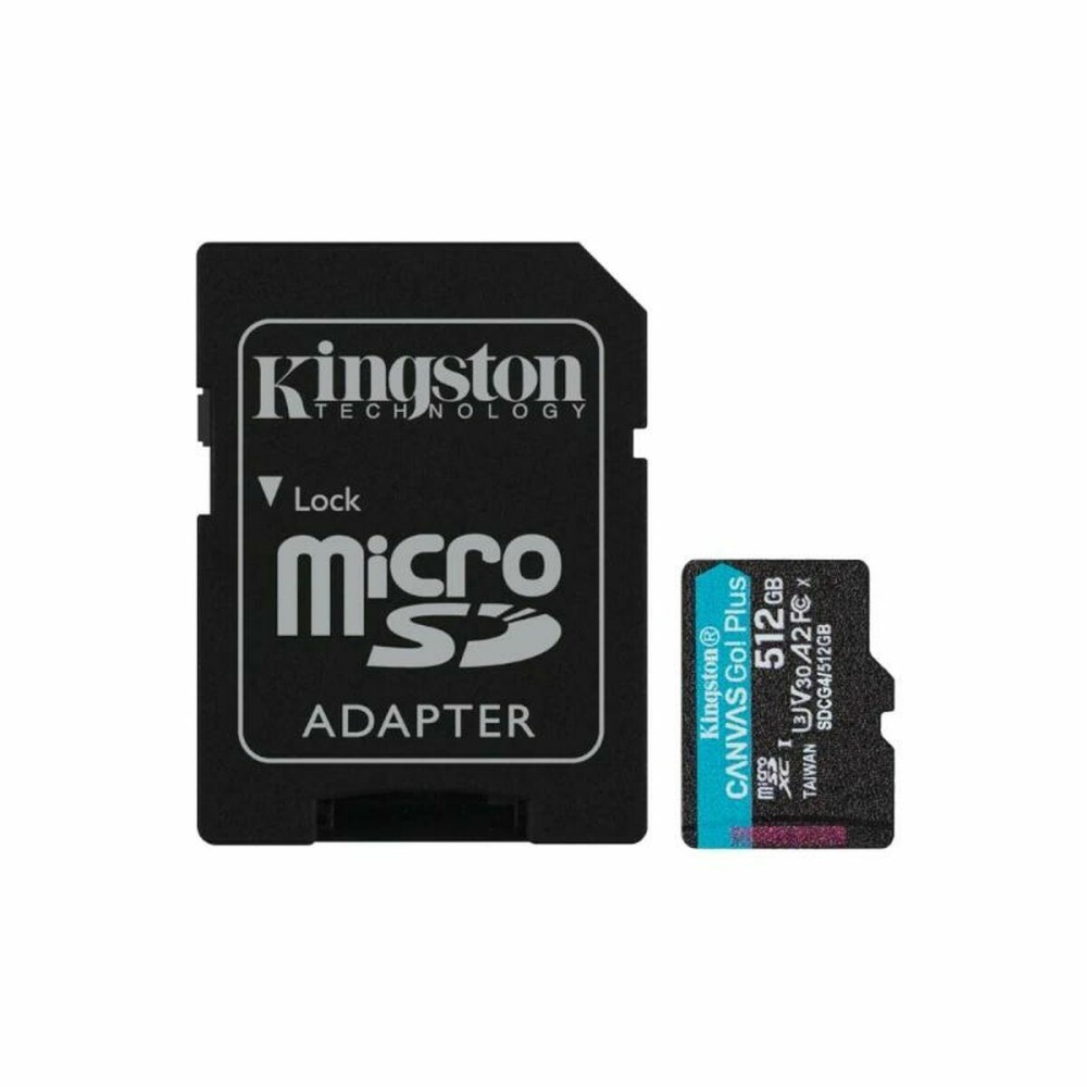 Micro SD Memory Card with Adaptor Kingston SDCG4/512GB 512 GB
