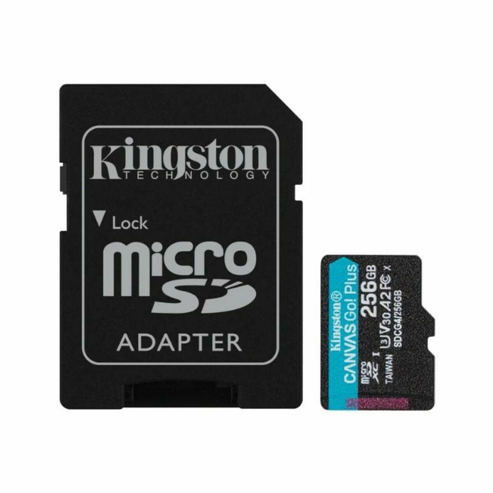 Micro SD Memory Card with Adaptor Kingston SDCG4/256GB 256 GB