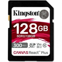 Micro SD Memory Card with Adaptor Kingston SDR2/128GB 128 GB SDXC UHS-II 8K Ultra HD