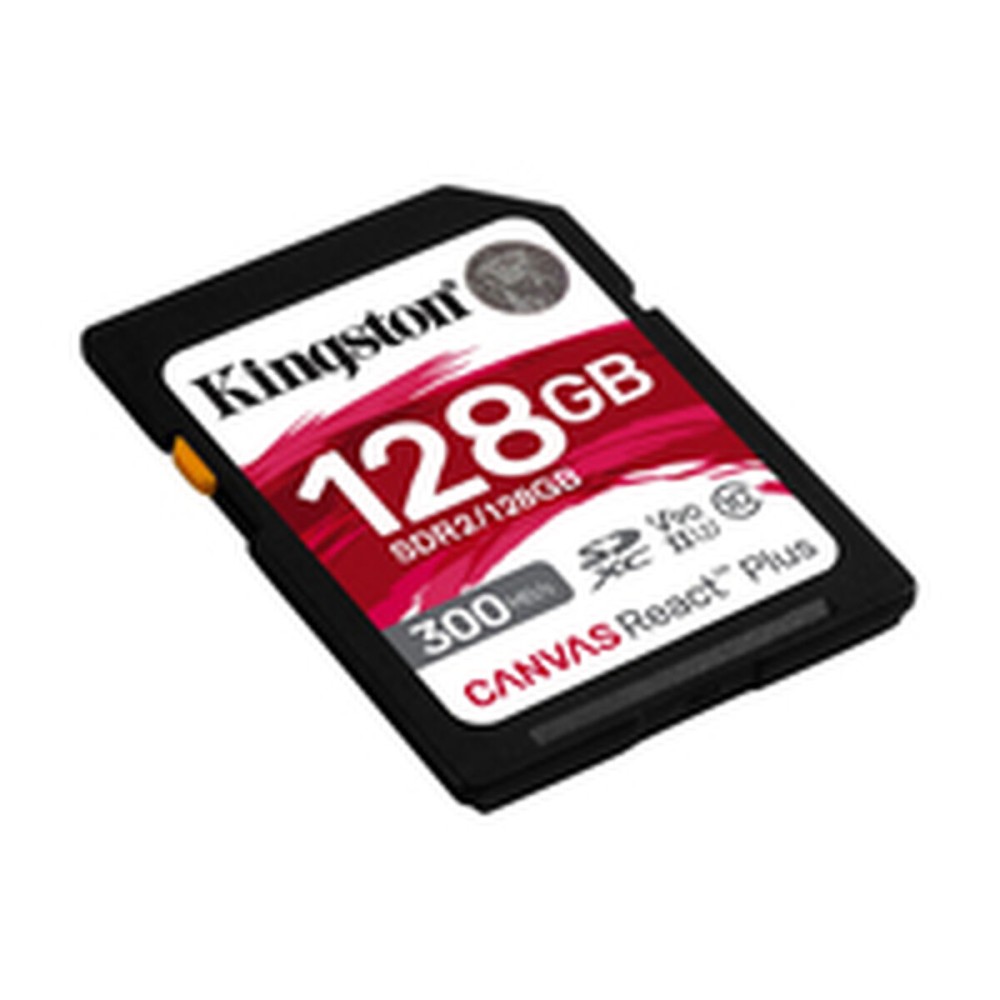 Micro SD Memory Card with Adaptor Kingston SDR2/128GB 128 GB SDXC UHS-II 8K Ultra HD