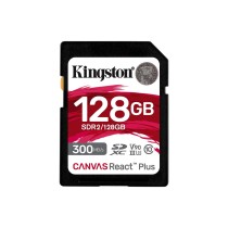 Micro SD Memory Card with Adaptor Kingston SDR2/128GB 128 GB SDXC UHS-II 8K Ultra HD