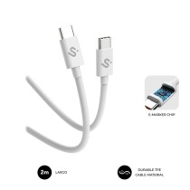 Câble HDMI Subblim SUBCAB-C10011 Blanc 2 m