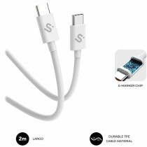 Câble HDMI Subblim SUBCAB-C10011 Blanc 2 m