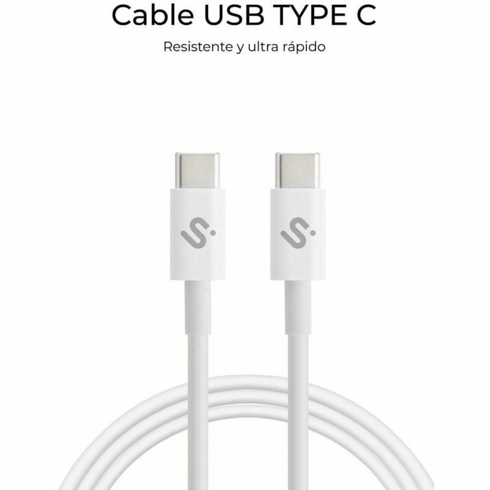 Câble HDMI Subblim SUBCAB-C10011 Blanc 2 m