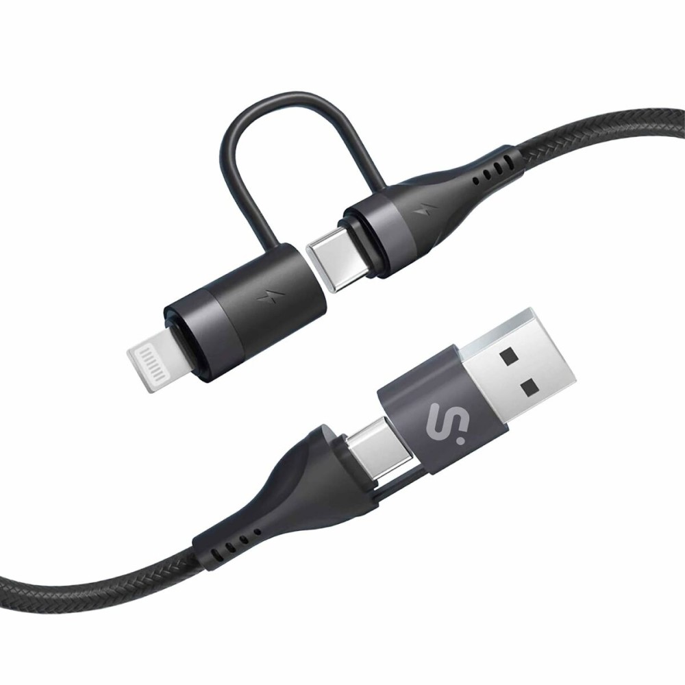 Câble HDMI Subblim SUBCAB-4IN101 Noir 1,2 m
