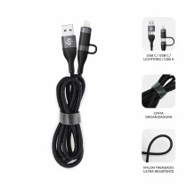 Câble HDMI Subblim SUBCAB-4IN101 Noir 1,2 m