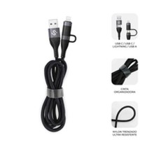 Câble HDMI Subblim SUBCAB-4IN101 Noir 1,2 m