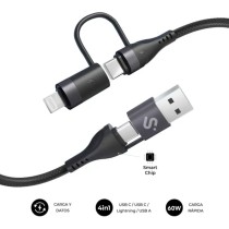 Câble HDMI Subblim SUBCAB-4IN101 Noir 1,2 m