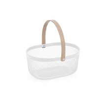 Basket Confortime Metal Bamboo Oval (12 Units)