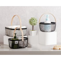 Basket Confortime Metal Bamboo (12 Units)