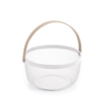 Basket Confortime Metal Bamboo (12 Units)