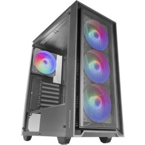 Boîtier ATX semi-tour Mars Gaming MCAIR Noir