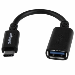 USB A zu USB-C-Kabel Startech USB31CAADP           Schwarz