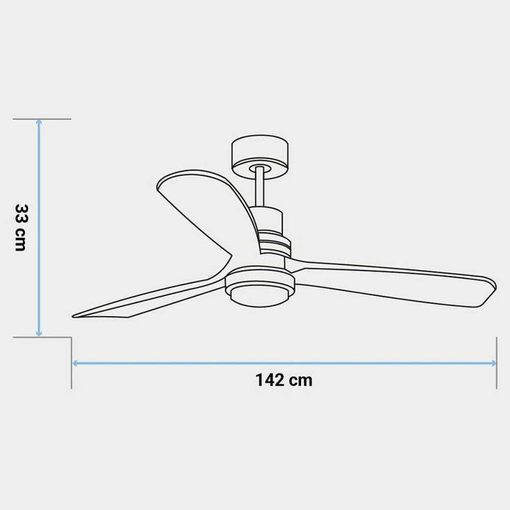 Deckenventilator Universal Blue ALM 4056 3A 70W (142 cm)