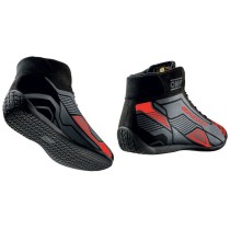 Rennstiefel OMP SPORT Schwarz/Rot 41