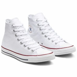 Baskets Casual pour Femme Converse Chuck Taylor All Star High Top Blanc