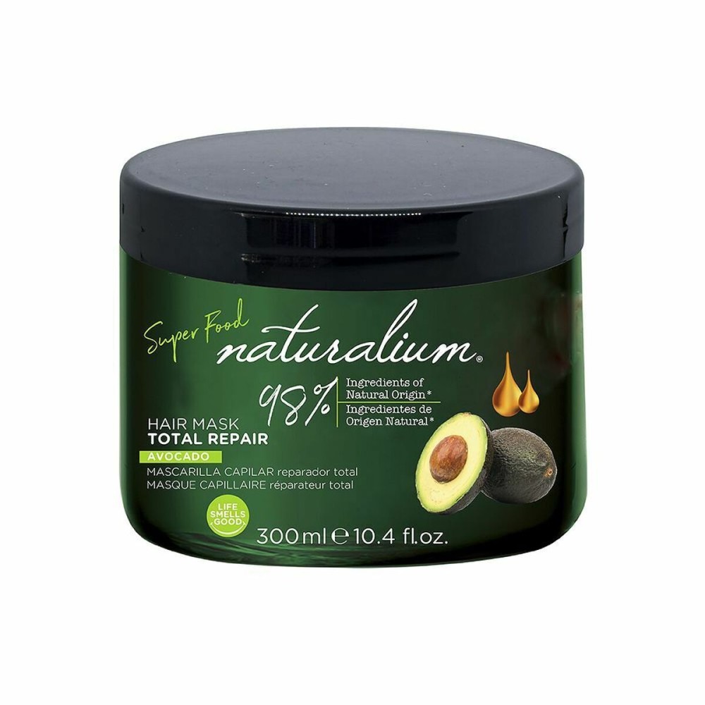 Masque réparateur pour cheveux Naturalium Super Food Avocat (300 ml)