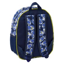 Schulrucksack Sonic City Blau 27 x 33 x 10 cm