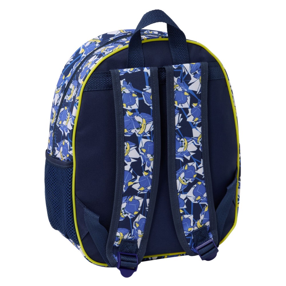 Schulrucksack Sonic City Blau 27 x 33 x 10 cm