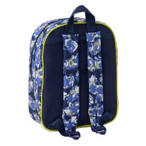 Schulrucksack Sonic City Blau 22 x 27 x 10 cm