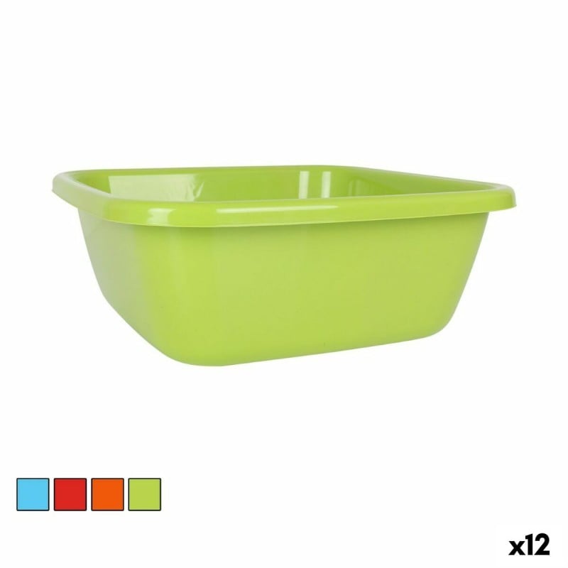 Bassine Dem Colors 15 L 38 x 38 x 15 cm (12 Unités)