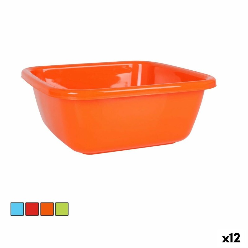 Bassine Dem Colors 10 L 34 x 34 x 13,5 cm (12 Unités)