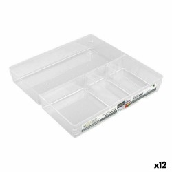 Schubladen-Organizer Confortime polystyrol 30 x 30 x 5 cm (12 Stück)