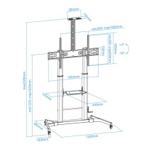 TV Mount TooQ ZEUS 60-100"
