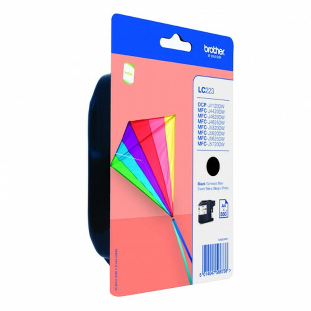 Original Ink Cartridge Brother LC223BKBP Black