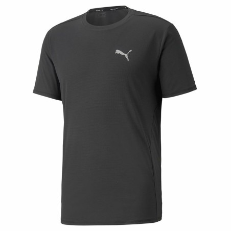 Herren Kurzarm-T-Shirt Puma Run Favorite Ss Schwarz