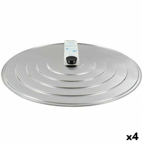 Frying Pan Lid VR Aluminium 80 x 80 x 3 cm (4 Units)