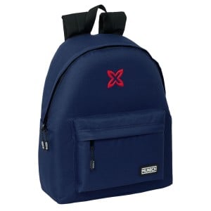 School Bag Munich Basics Navy Blue 33 x 42 x 15 cm