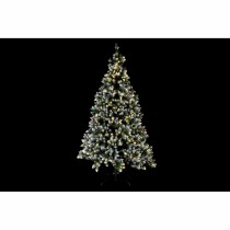 Sapin de Noël DKD Home Decor Vert PVC Ananas Enneigé 120 x 120 x 180 cm