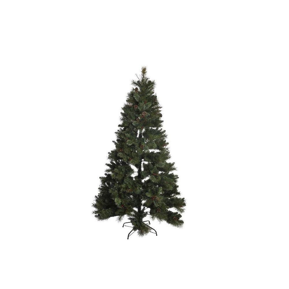 Sapin de Noël DKD Home Decor Vert PVC Plastique 120 x 120 x 195 cm