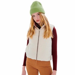 Gilet Femme 24COLOURS Rouge Beige