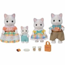 Dolls House Accessories Sylvanian Families 5738 Latte Cat Family