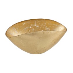 Schüssel Gold Glas 28 x 14 cm