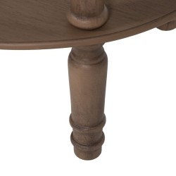 Table d'appoint Marron 50 x 40 x 66 cm