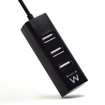 Hub USB Ewent EW1123 Noir