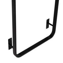 Porte-manteau Noir Fer 45 x 7 x 150 cm