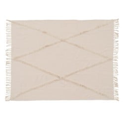 Couverture Beige 125 x 150 cm