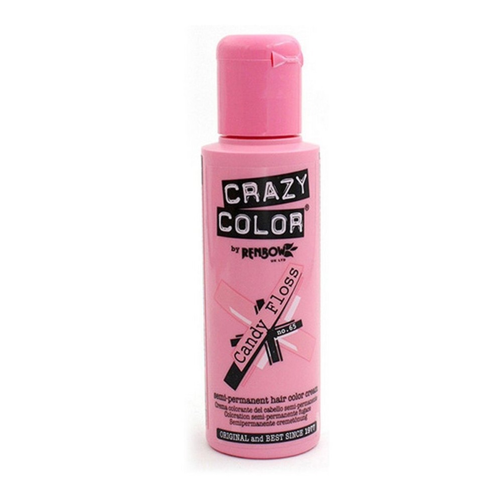 Teinture permanente Crazy Color  65 Candy Flos (100 ml)