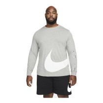 Men’s Long Sleeve T-Shirt Nike Sportswear Light grey