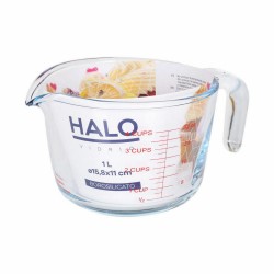 Messbecher Halo 1 L Glas (6 Stück)