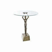 Beistelltisch DKD Home Decor Kristall Gold Aluminium 46 x 46 x 57 cm