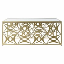 Centre Table DKD Home Decor Mirror Metal (110 x 60 x 46 cm)