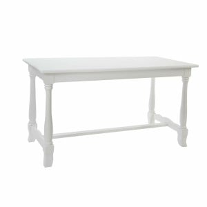 Dining Table DKD Home Decor Wood White (180 x 90 x 80 cm)