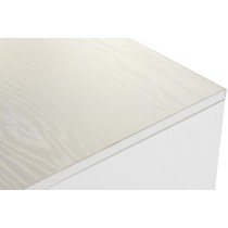 Konsole DKD Home Decor Metall MDF Weiß (80 x 35 x 81 cm)