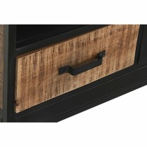 TV furniture DKD Home Decor Brown Black 125 x 40 x 55 cm